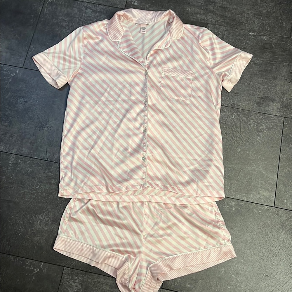 Satin Victoria’s Secret Pajama Set